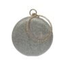 Circle Clutch Bag