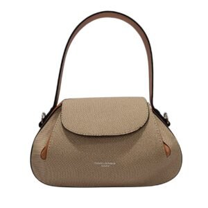 Luxe Leather shoulder Bag -camel